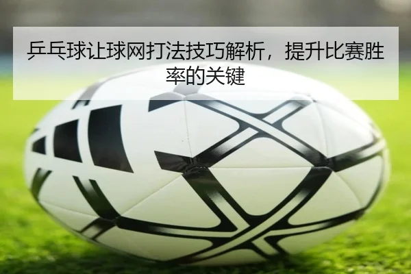 乒乓球让球网打法技巧解析，提升比赛胜率的关键
